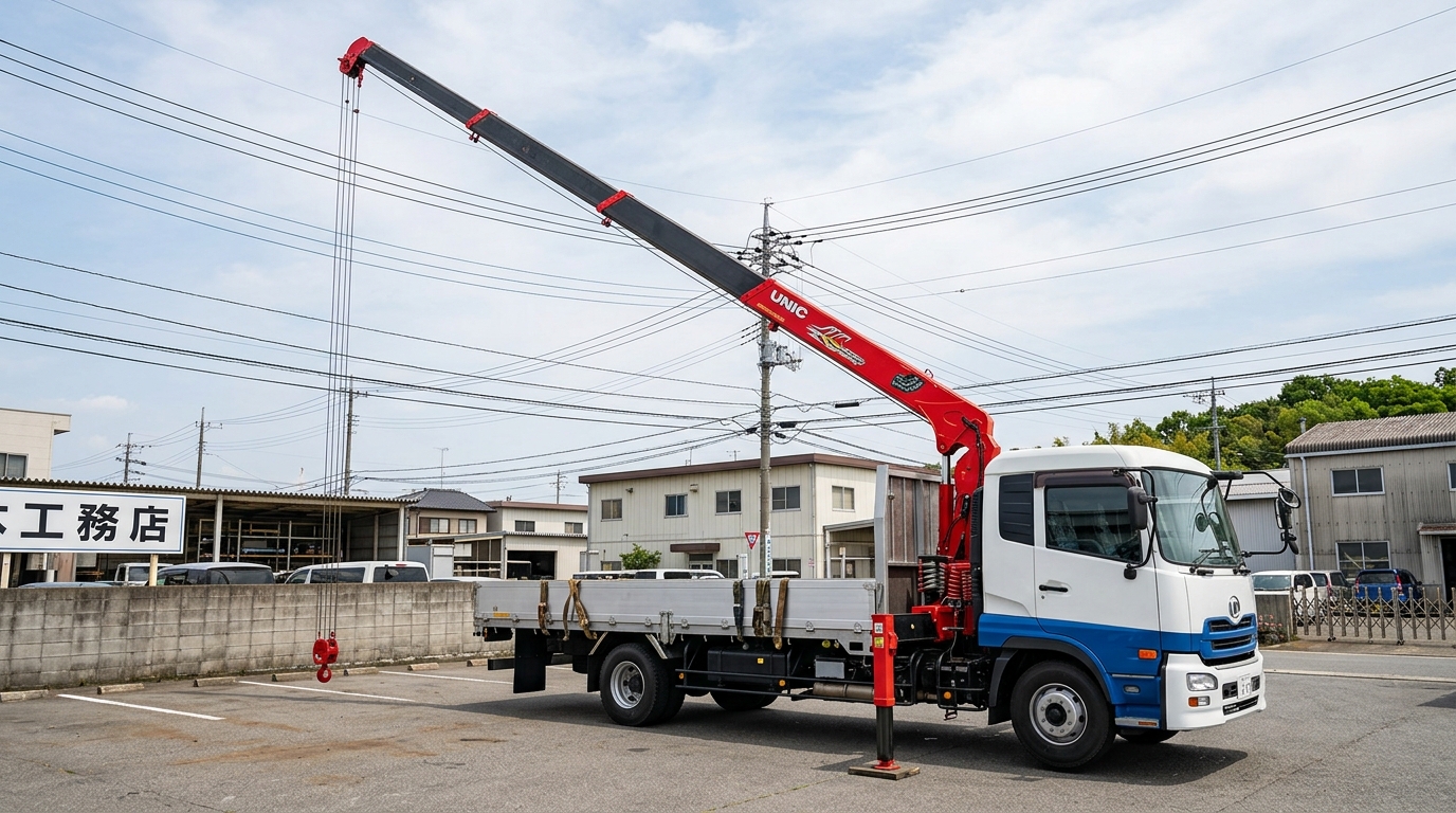 ユニック車の高さの目安|サイズ選びと搬入時に確認すべき注意点