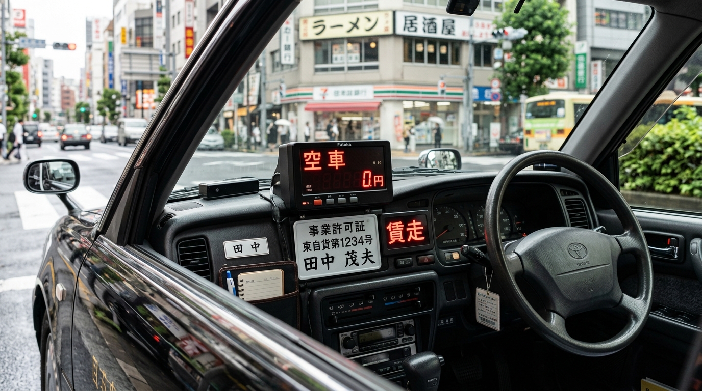個人タクシーになる開業条件|年齢や免許資金など必須の要件を解説
