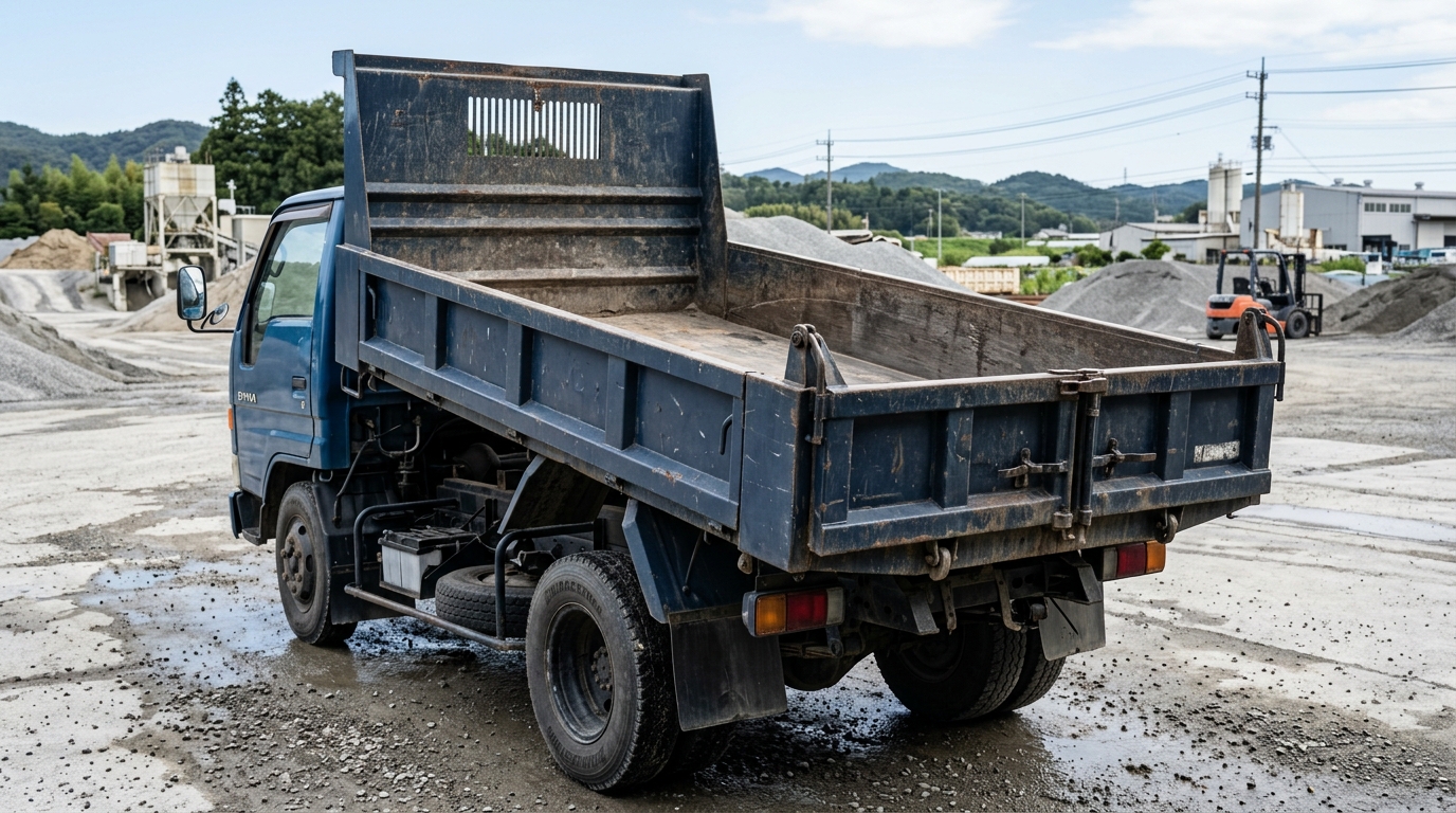 3tダンプの荷台寸法まとめ|2tや4tとの違いと選び方のコツ