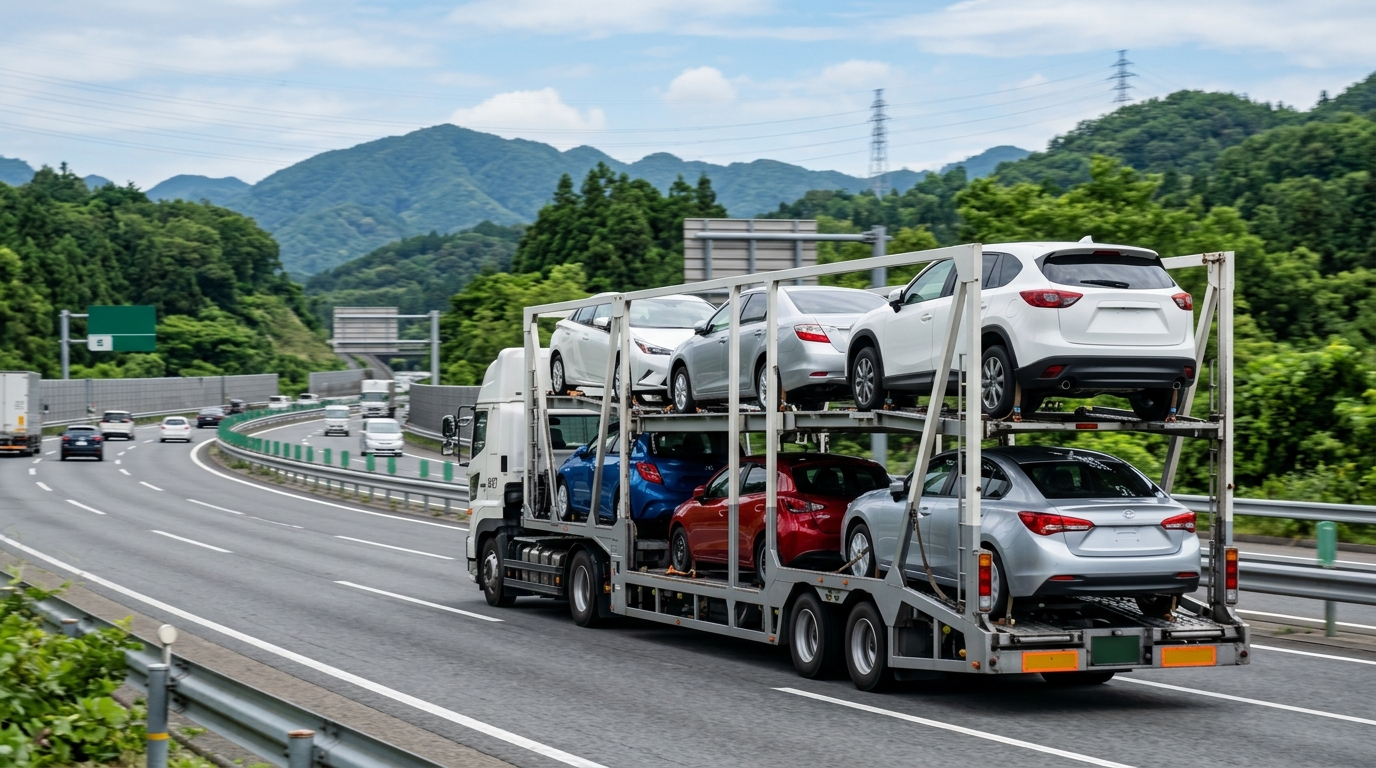 キャリアカー8台積みの寸法と免許|運用時のポイントも解説