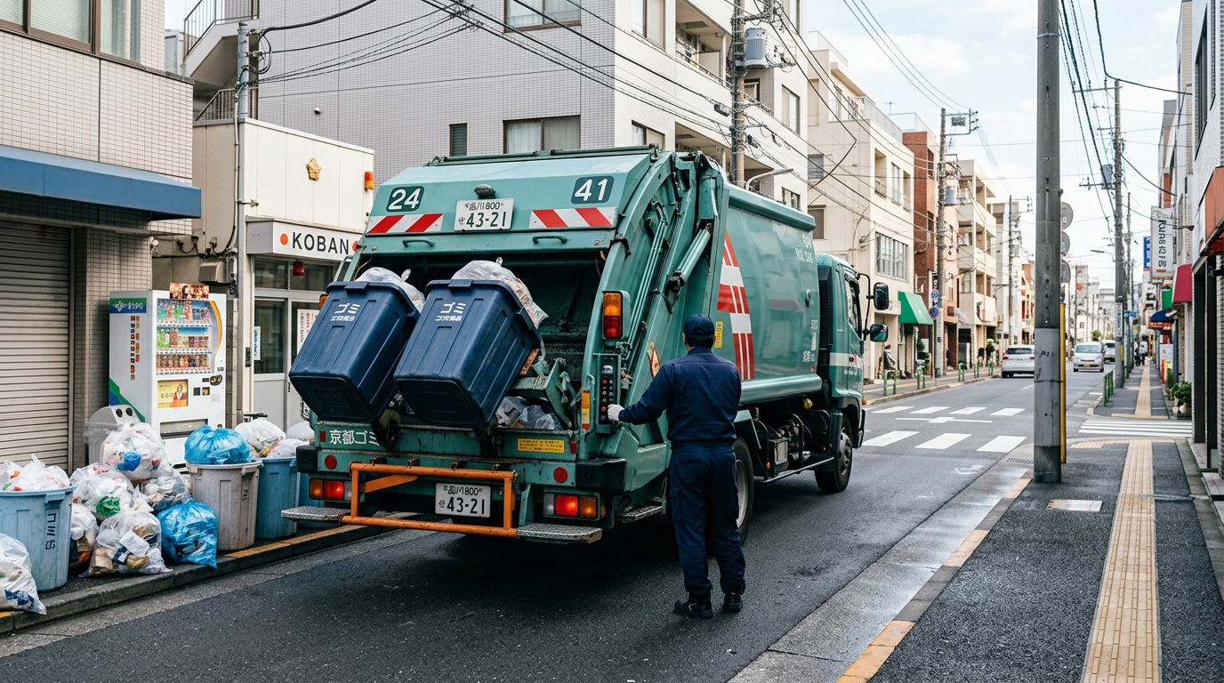 ゴミ収集車の仕事内容とやりがい|年収やきつさと離職率を解説