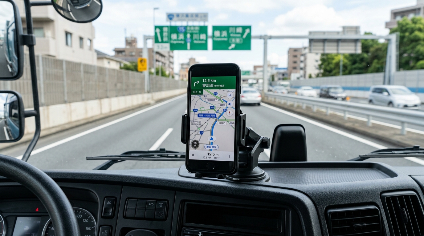 グーグルマップの車種設定と変更方法|大型車ナビの基礎知識