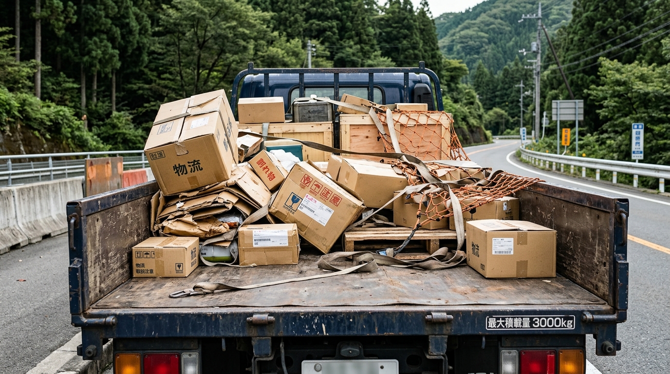 トラック荷崩れの責任所在|運送会社が知るべき対応と防止策