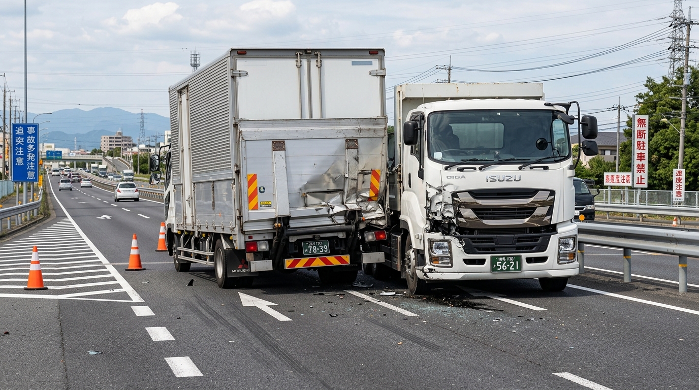 トラック運転手の事故自己負担の相場|天引きの是非と対処法を解説