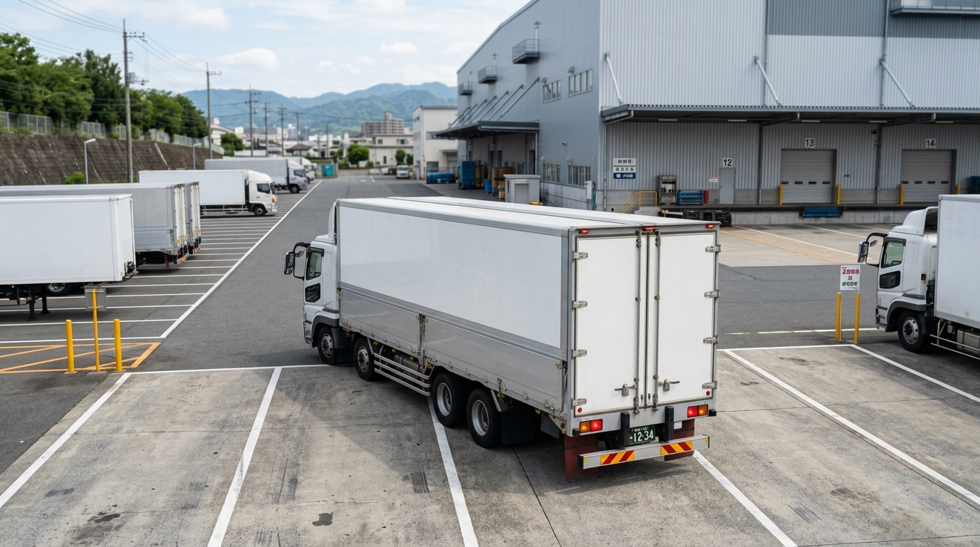 フルトレーラーのバックが難しい理由とコツ|車庫入れの練習法