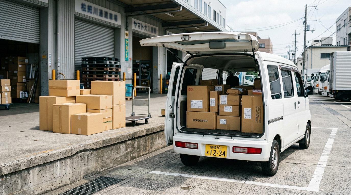軽貨物ドライバーの企業配はきついと言われる理由|収入と働き方の実態