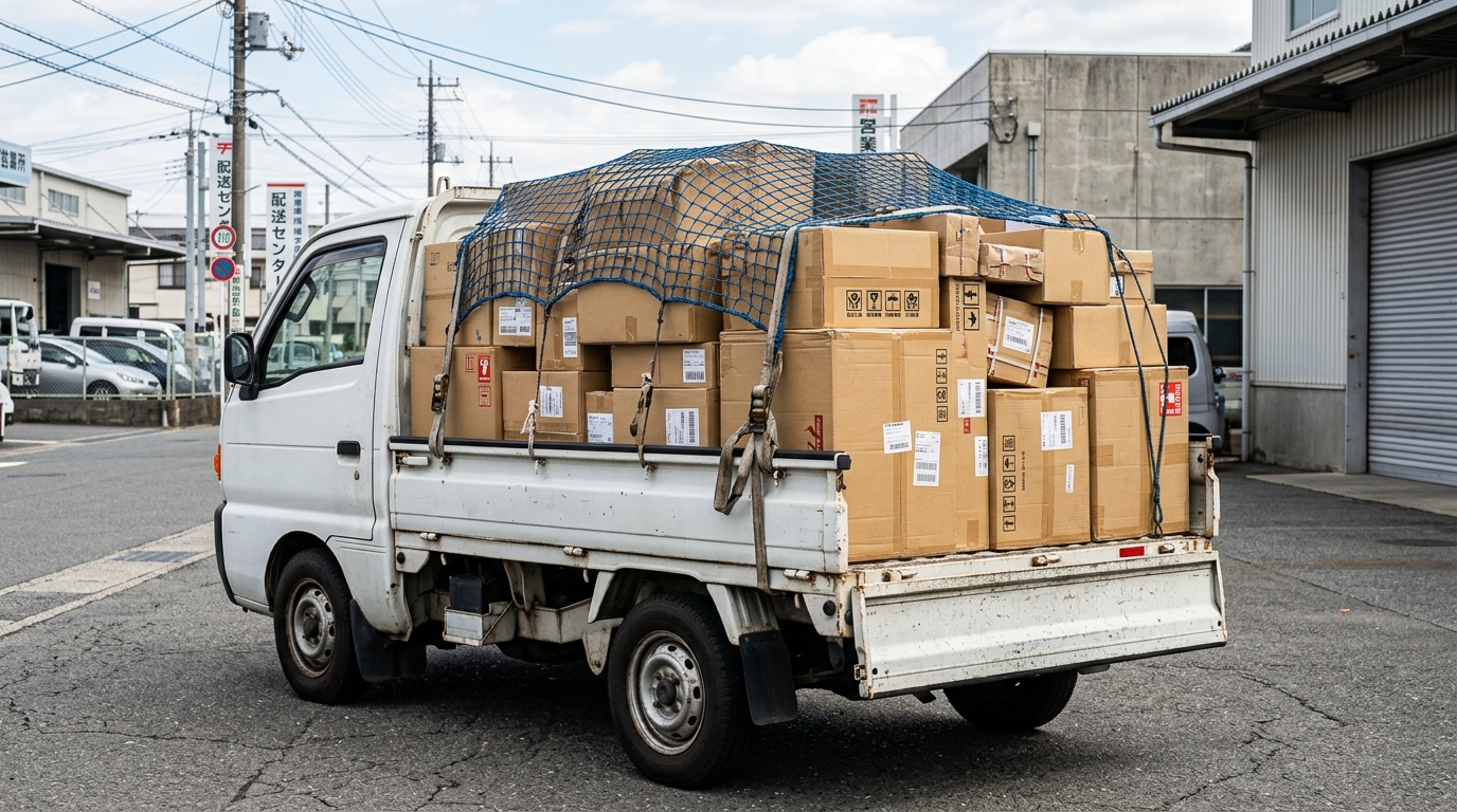 軽トラの荷台に人を乗せる条件と注意点|違反にならない乗り方の基準