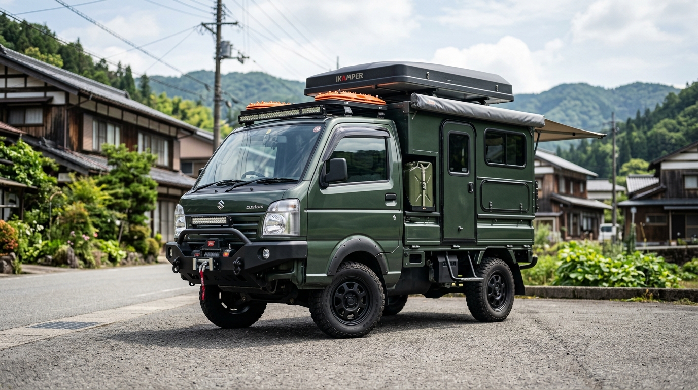 軽トラがかっこいい理由|デザイン進化とカスタムに見る魅力