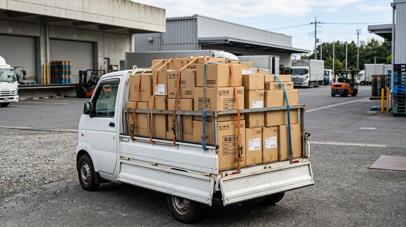 軽トラの高さ制限は地上2.5m|測り方と違反時の罰則まで解説
