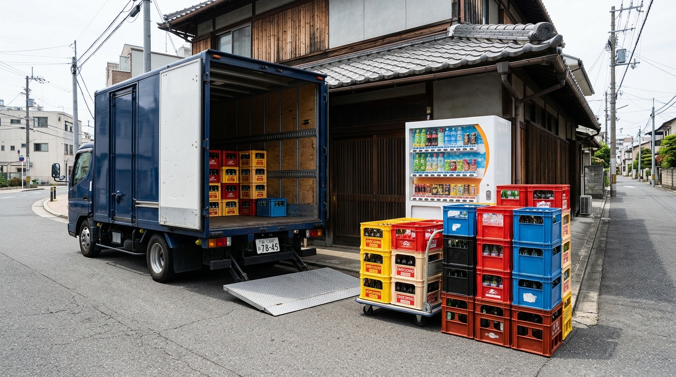 自販機補充はやめとけと言われる理由|実態・年収・向いてる人の特徴