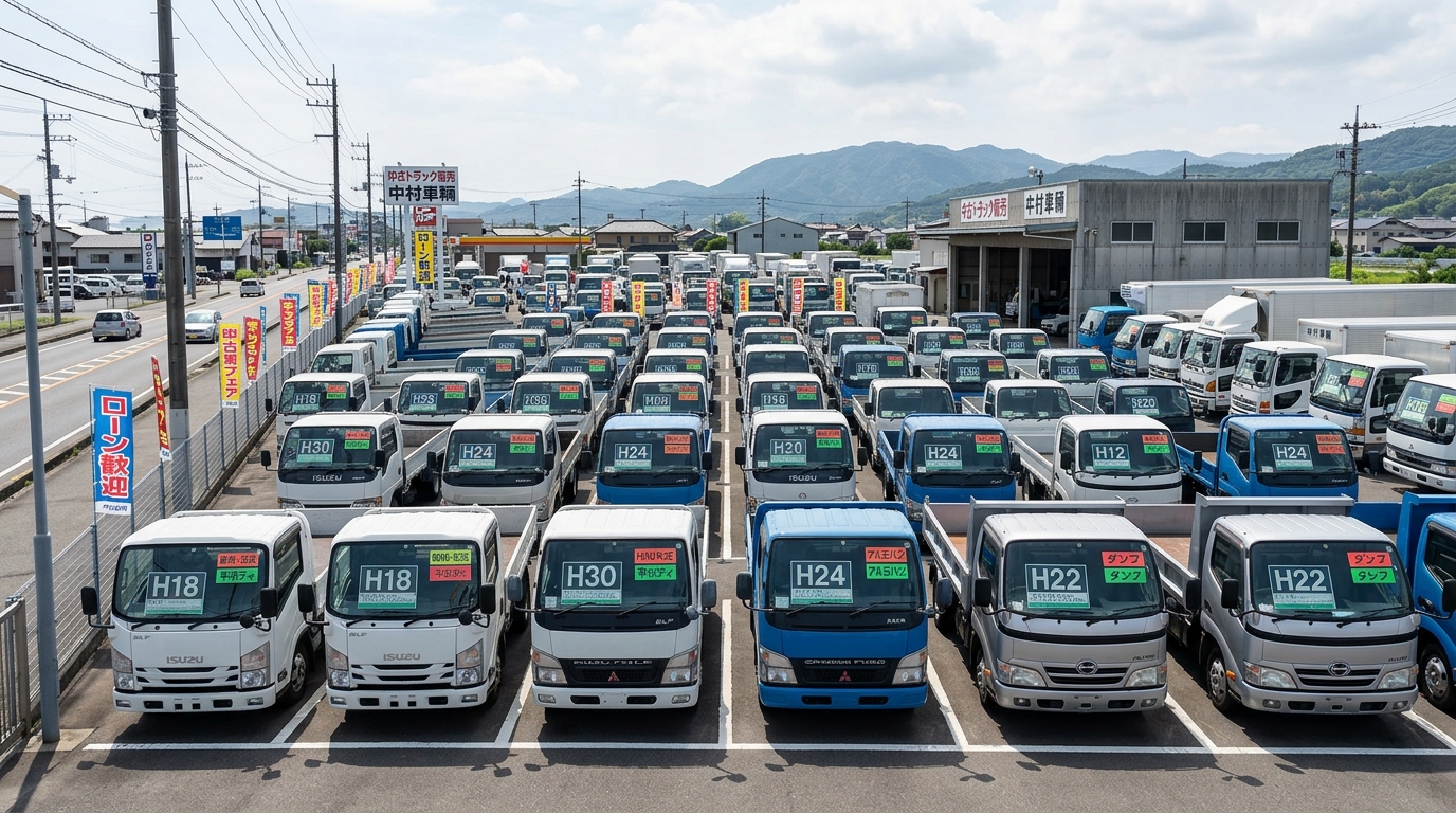 トラックの値段相場をサイズや用途別に解説|中古と新車の違いや調達方法まで