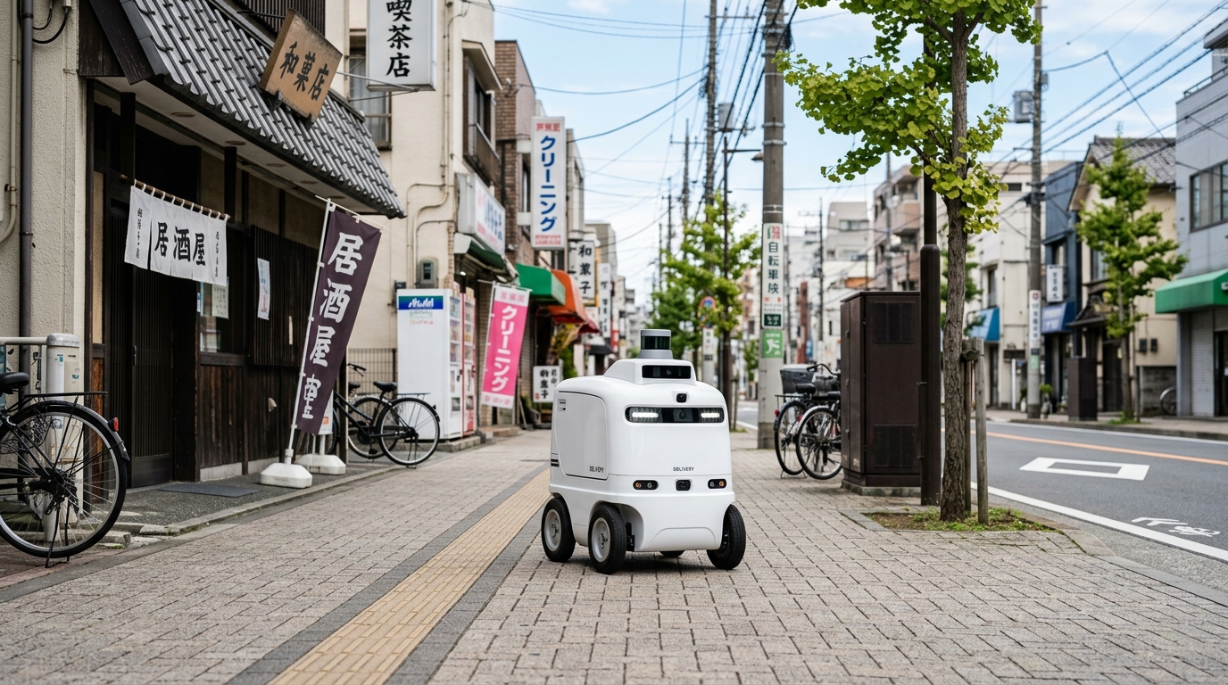 自動配送ロボットとは|仕組みと物流業界に広がる活用の動き