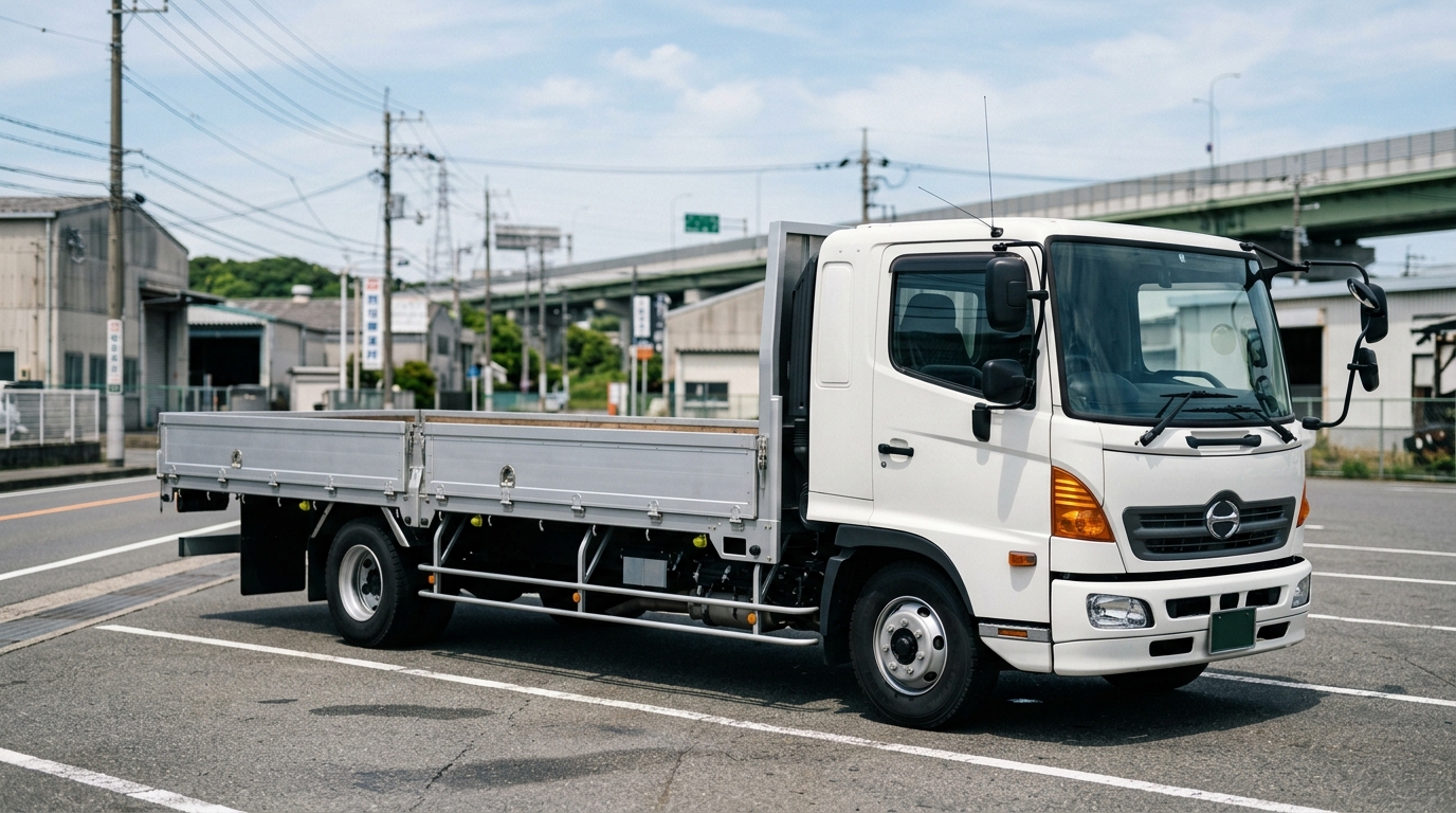 10tトラック平ボディの寸法目安|荷台内寸とメーカー比較で失敗回避