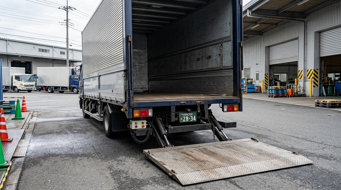 テールゲート車とは?パワーゲート種類と法定特別教育を解説
