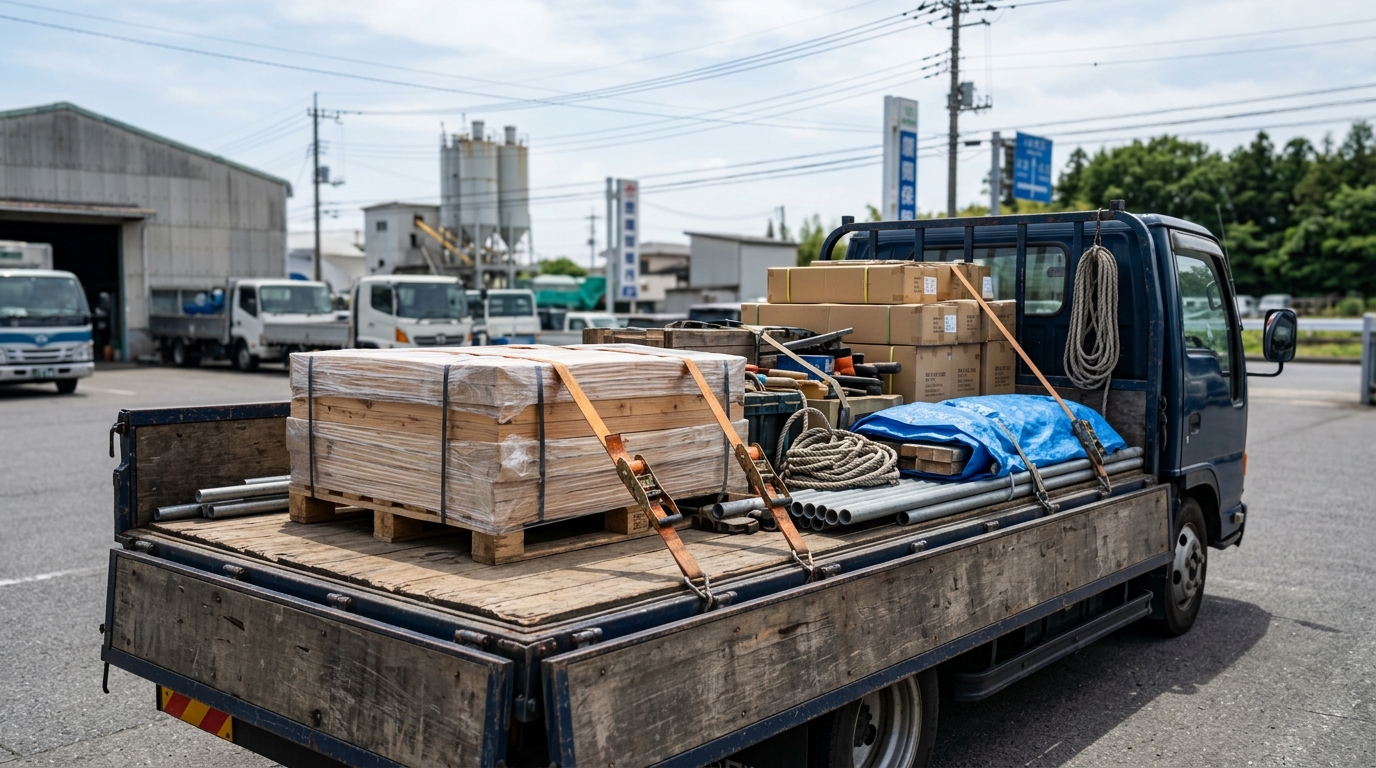 1トン半トラックとは|サイズや種類から必要な免許区分まで解説