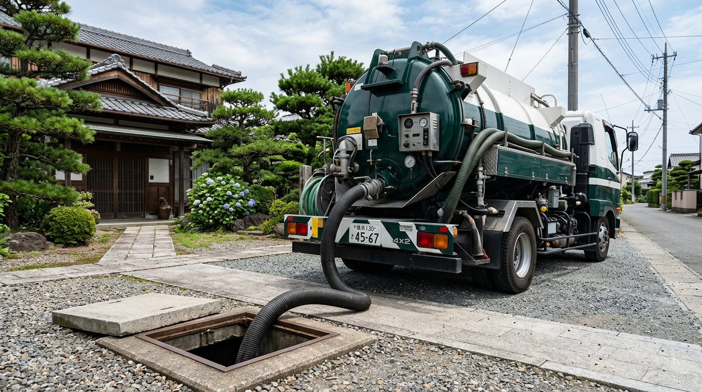 バキュームカー運転手の給料相場|年代別の実態と収入を上げる方法